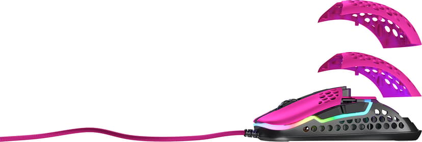 Xtrfy M42 RGB Gaming Mouse Pink USB A-tyyppi 16000dpi