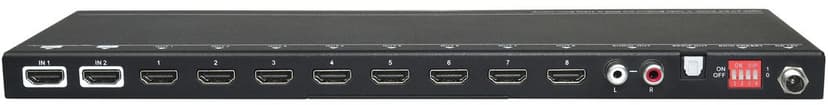Vivolink HDMI Splitter Switcher 2X8 4K HDMI 2.0 HDCP 2.2