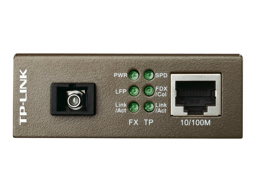 TP-Link MC112CS Valokuitu-mediamuunnin RJ-45 SC single-mode