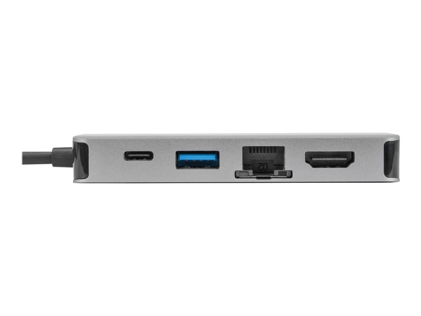Targus USB-C DP Alt Mode Single Video 4K HDMI/VGA Docking Station with 100W PD Pass-Thru USB-C Minitelakointiasema