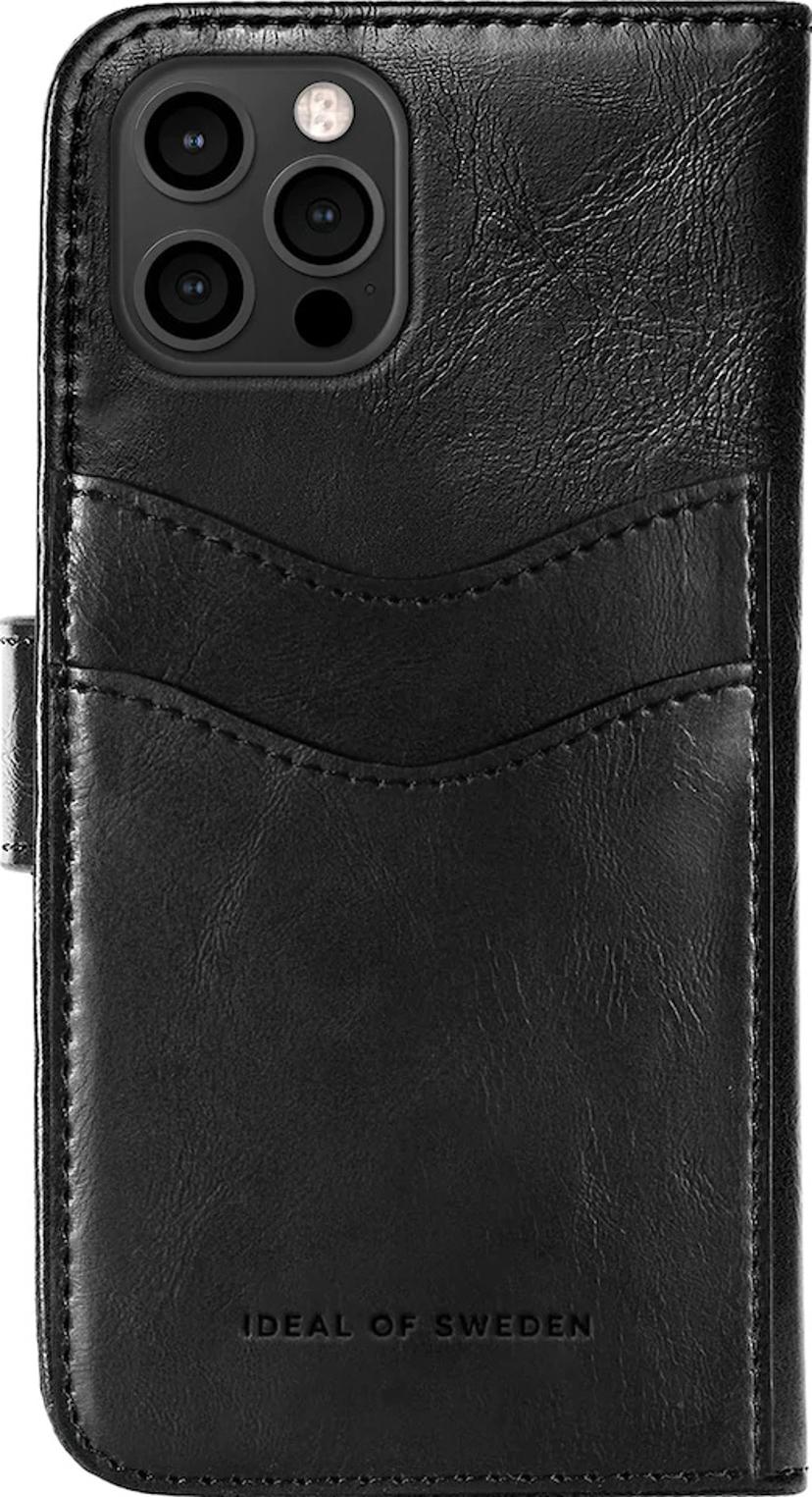 iDeal of Sweden Magnet Wallet+ Läppäkansi Matkapuhelimelle iPhone 12, iPhone 12 Pro Musta