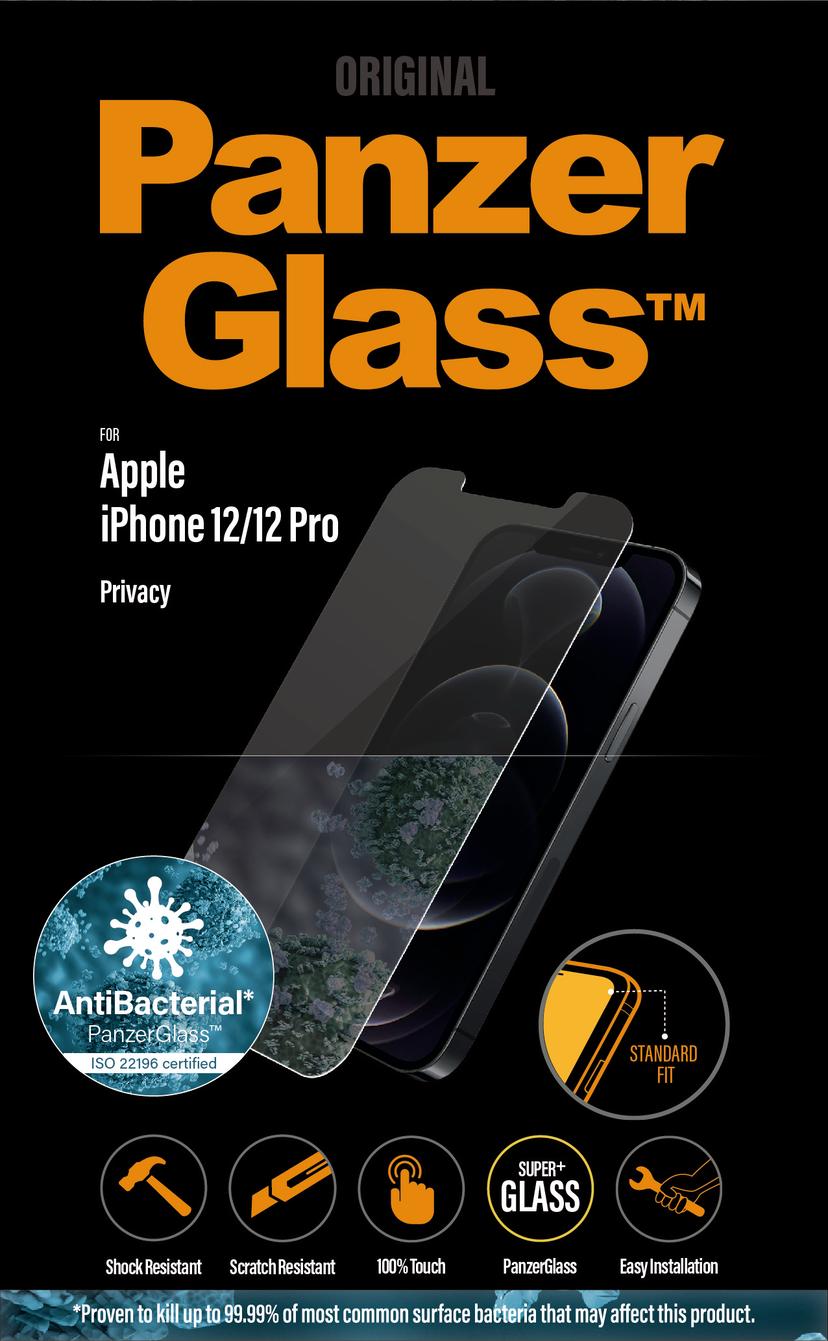 Panzerglass Privacy iPhone 12, iPhone 12 Pro