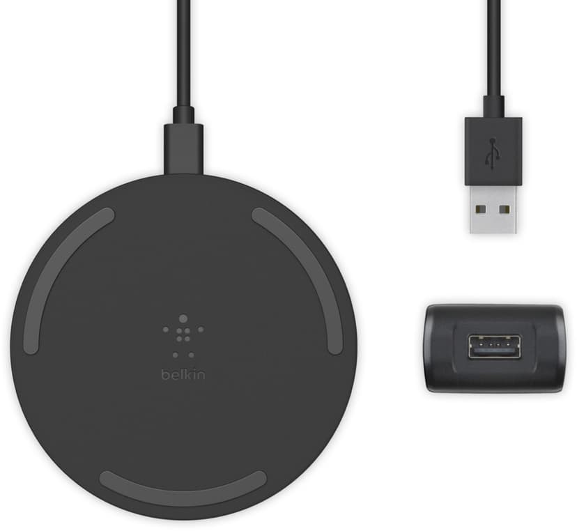 Belkin Trådløs ladeplate 15 watt Svart