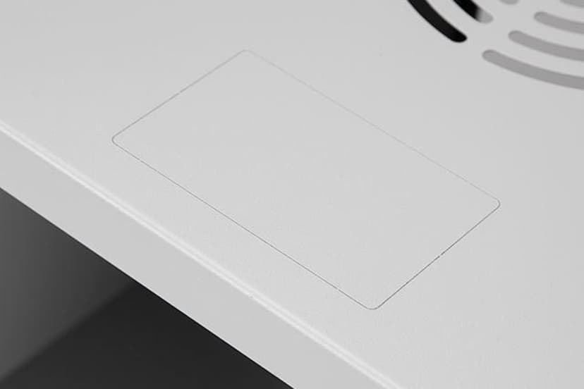 Direktronik Väggrack 10" 4U Glasdörr