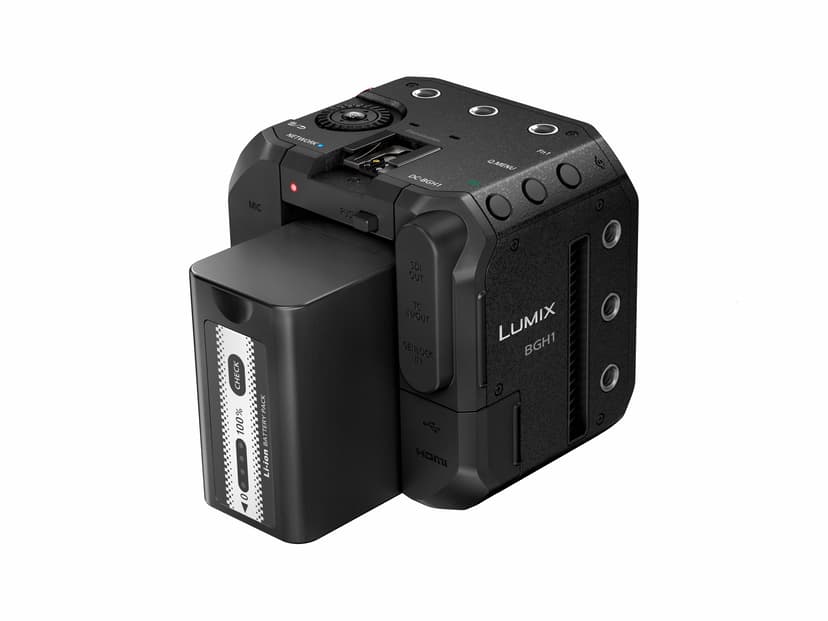 Panasonic LUMIX BGH1 Cinema Box Camera Svart