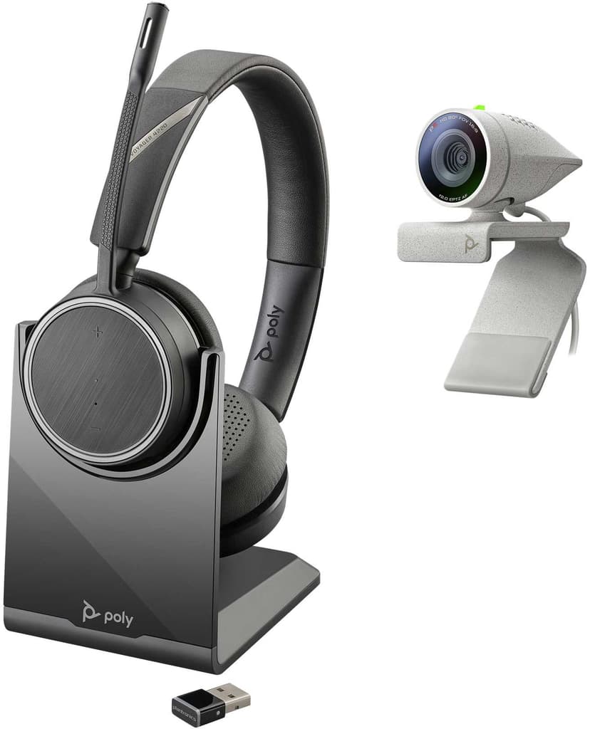 Poly Studio P5 + Poly Voyager 4220 UC Headset