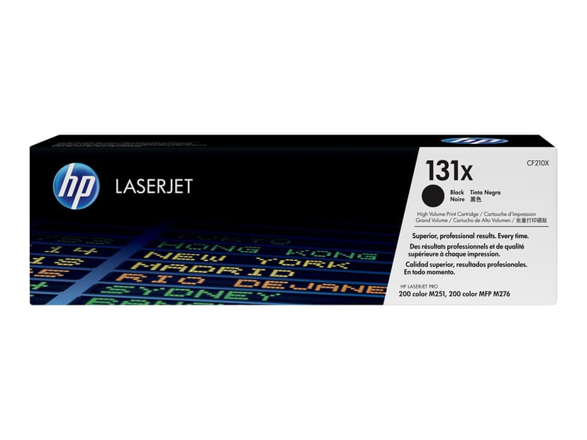 HP Värikasetti Musta 131X 2.4K - CF210X