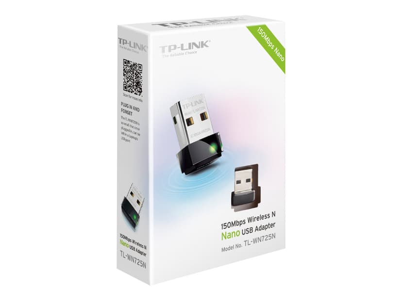 TP-Link TL-WN725N Nano Wireless USB Adapter