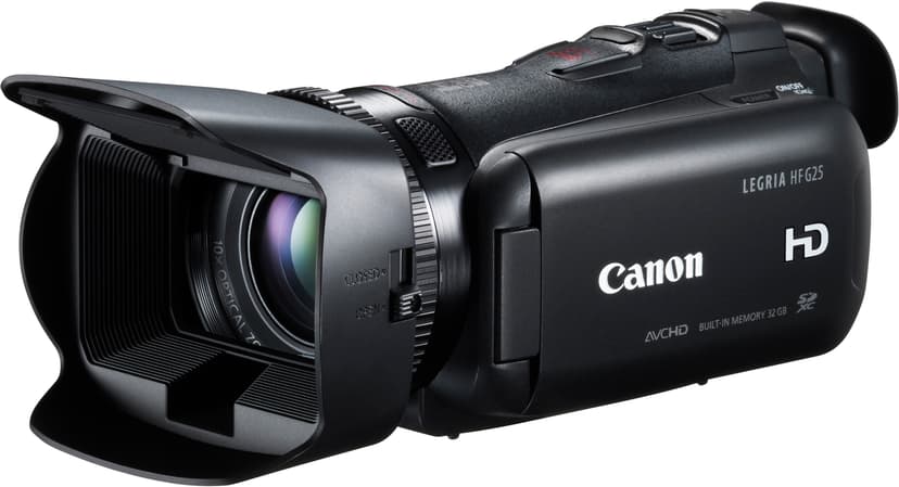 Canon LEGRIA HF G25 Musta Musta