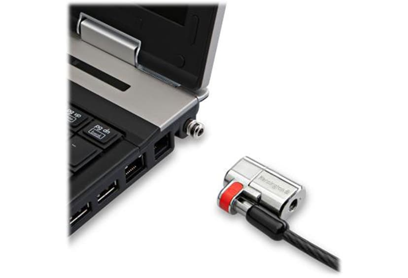 Kensington ClickSafe Master Access Keyed Twin Laptop Lock