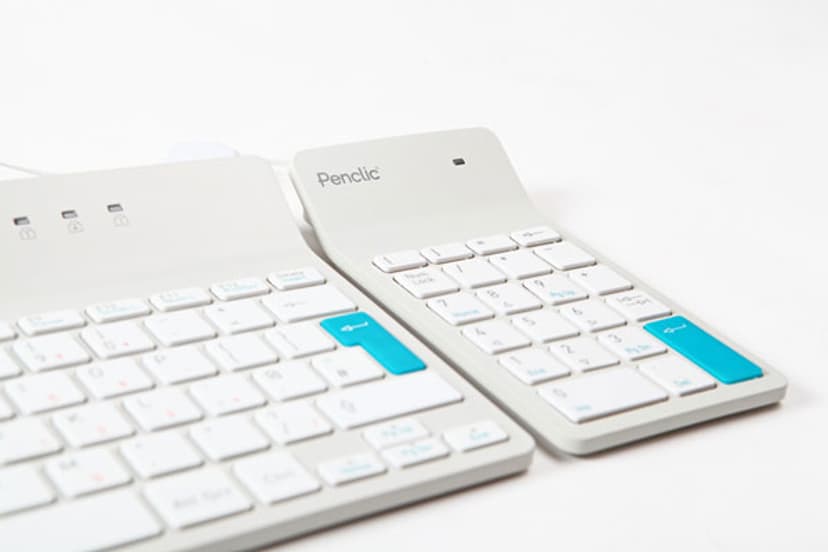 Penclic Numpad N2 Langallinen, USB Valkoinen Näppäimistö