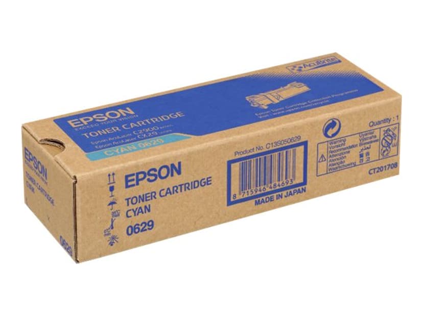 Epson Värikasetti Syaani 2.5k - AL-C2900N/CX29NF/DNF