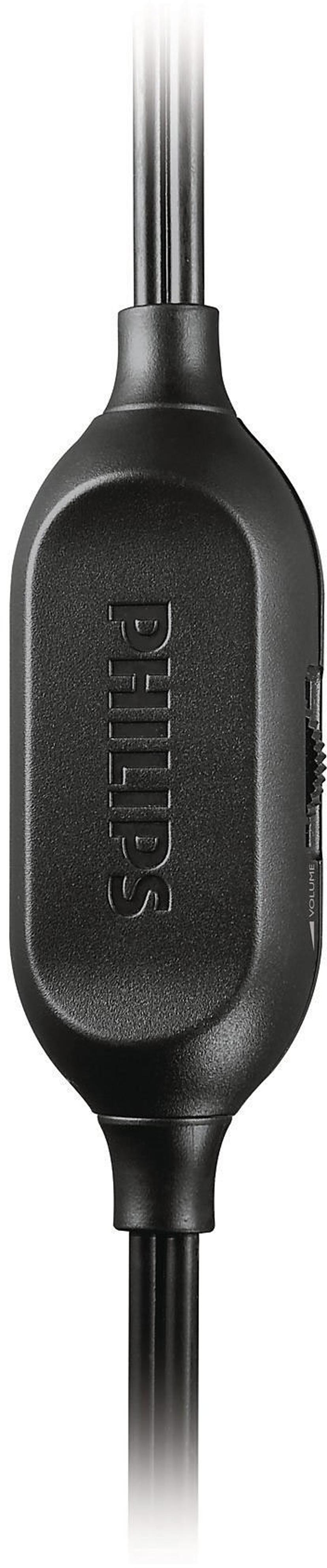 Philips SHP2500 Kuulokkeet 3,5 mm jakkiliitin, 6.35 mm jack Stereo Hopea, Musta