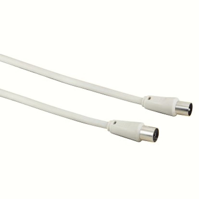 Hama ANTENNA CABLE 75DB 1m IEC-kobling Hann IEC-kobling Hunn