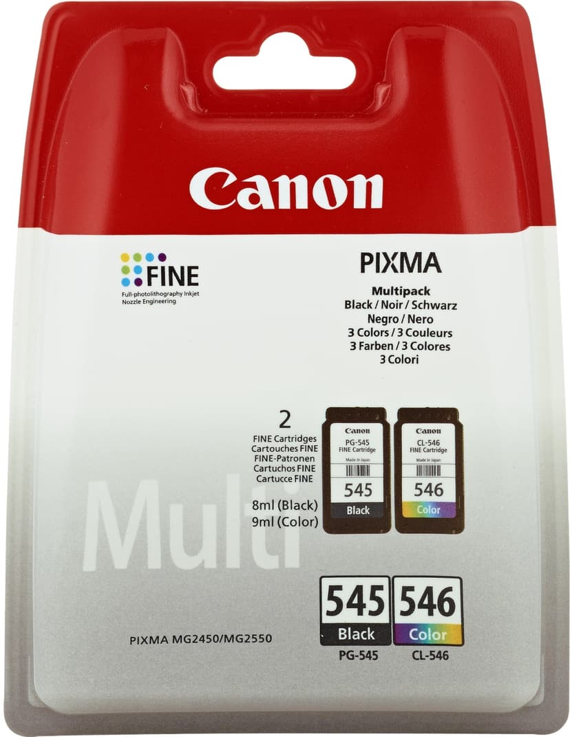 Canon Blekk Multipack PG-545/CL-546 - MG2550
