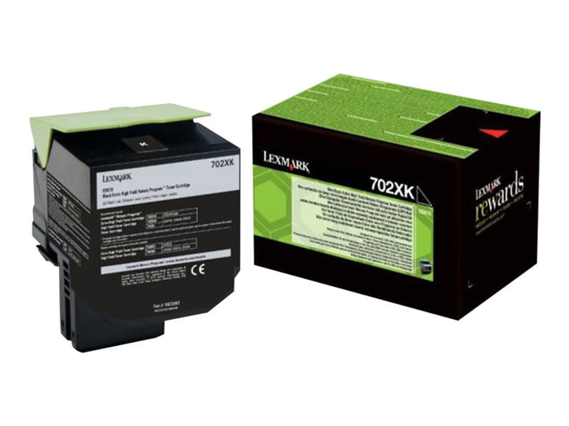 Lexmark Toner Svart 8k - CS510DE/CS510DTE