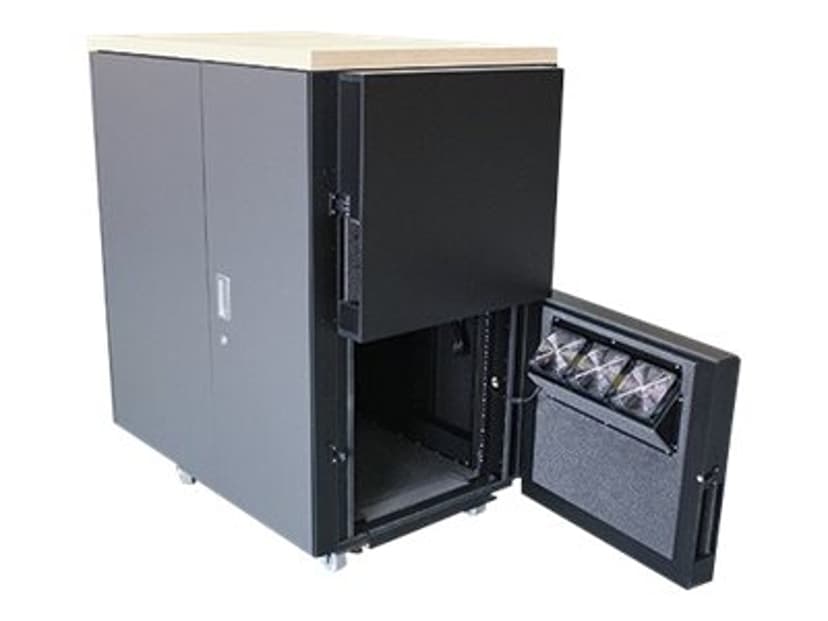 APC NetShelter CX rack med strømfordelingsenhed