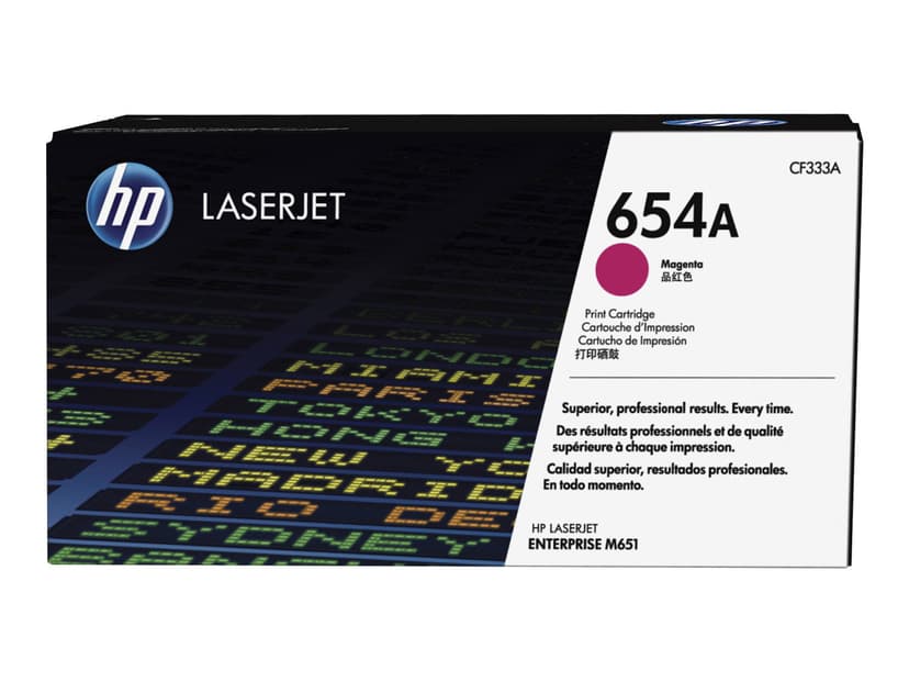 HP Värikasetti Magenta 654A 15K - CF333A