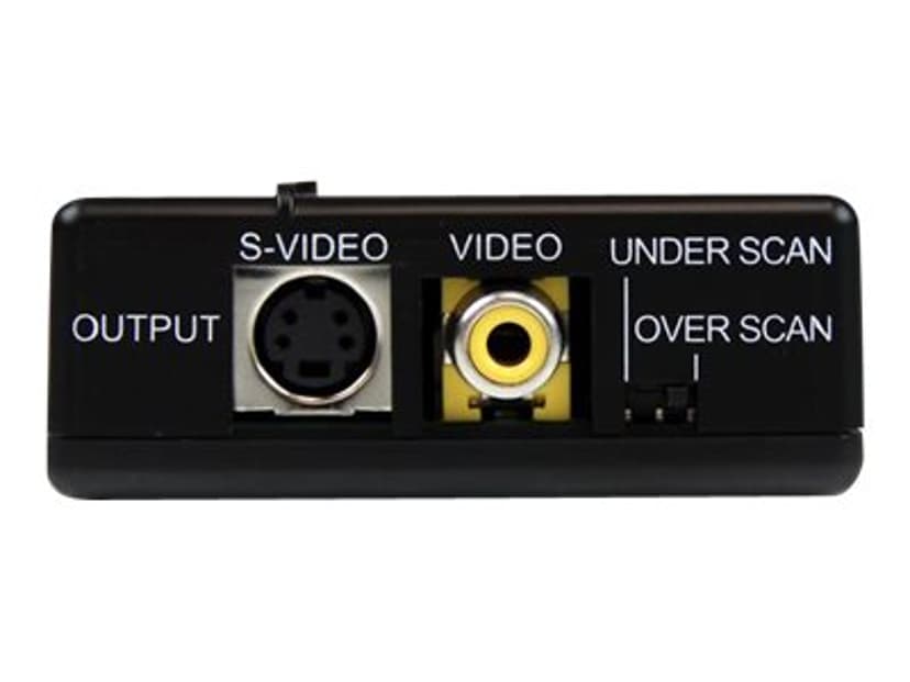 Startech High Resolution VGA to Composite or S-Video Converter PC to TV videomuunnin