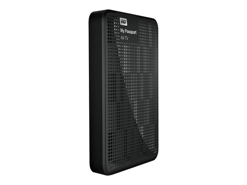 WD My Passport AV-TV WDBHDK0010BBK 1TB 1TB USB 3.0 Zwart