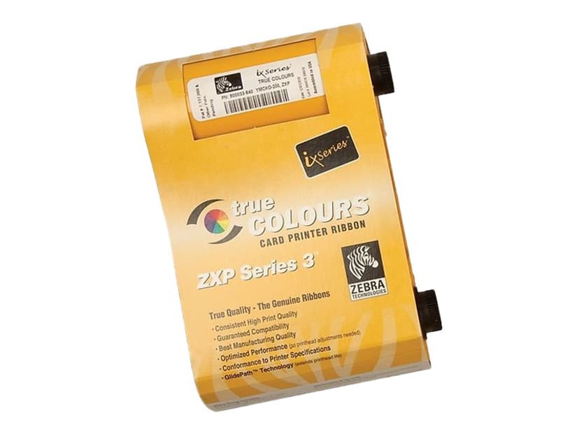 Zebra Färgband Color YMCKOK 165 Utskrifter - ZXP Series 3
