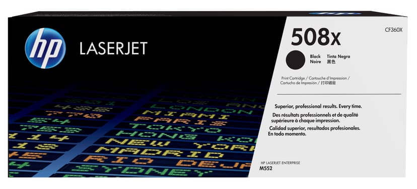 HP Värikasetti Musta 508X 12.5K - CF360X