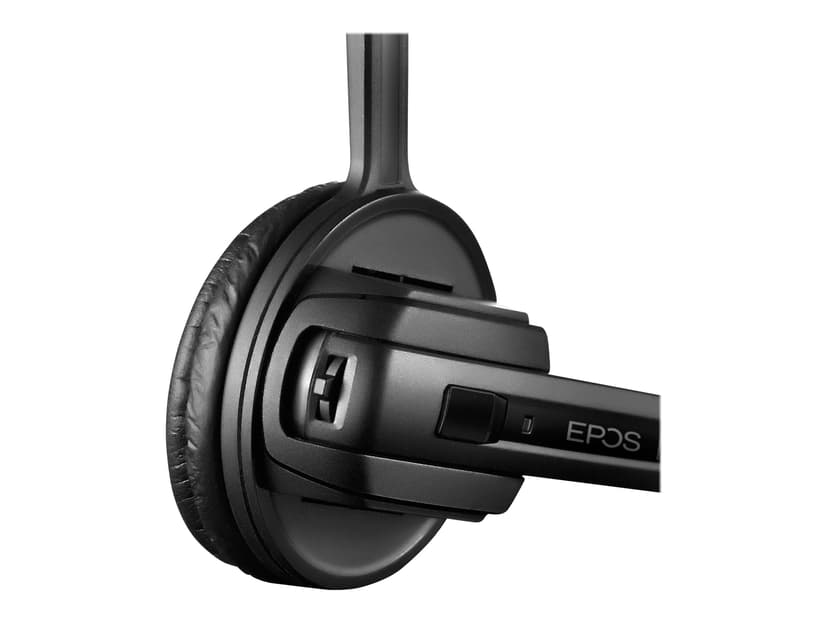 EPOS IMPACT D10 USB ML Headset Optimerad för UC, Skype for Buisness Mono Svart