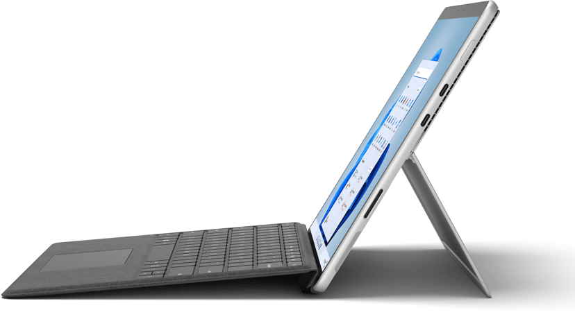 Microsoft Surface Pro 8 för företag 13" Core i7 256GB 16GB Platina