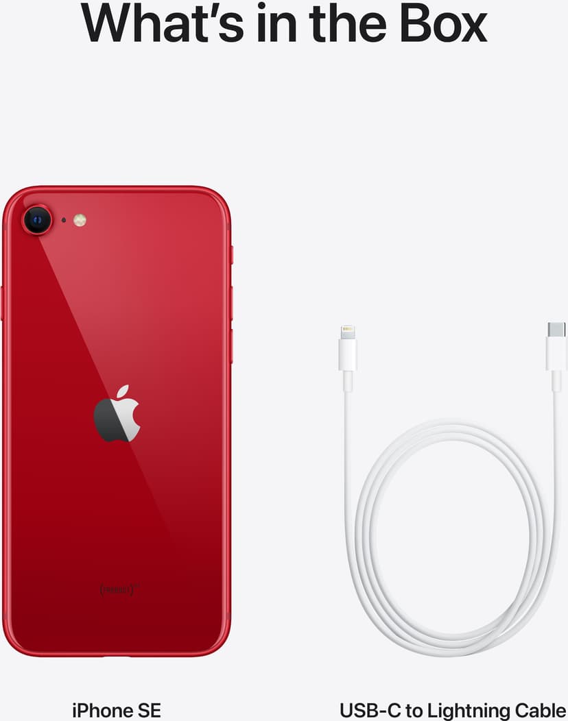 Apple iPhone SE (2022) 128GB Punainen