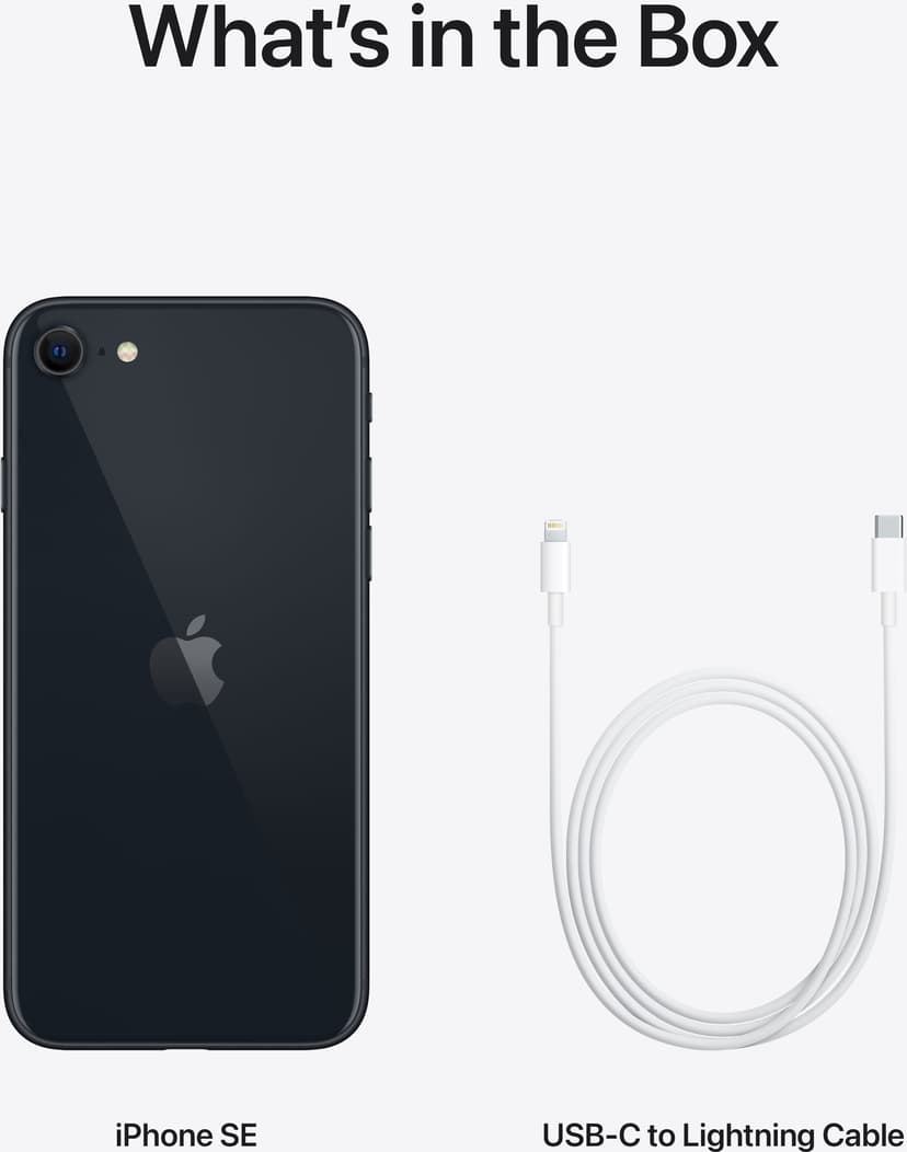 Apple iPhone SE (2022) 128GB Musta