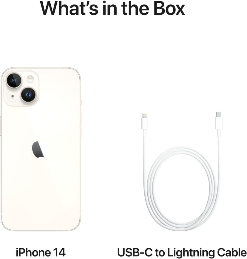 Apple iPhone 14 256GB Valkoinen