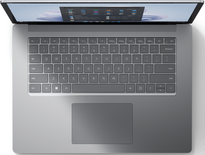 Microsoft Surface Laptop 5 yrityksille (Platinum) Core i7 16GB 512GB SSD 15"