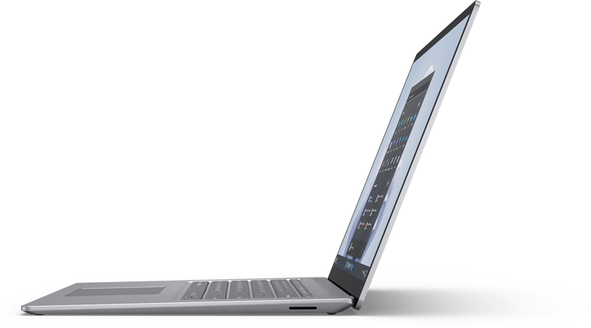 Microsoft Surface Laptop 5 för företag (Platinum) Core i7 8GB 256GB SSD 15"