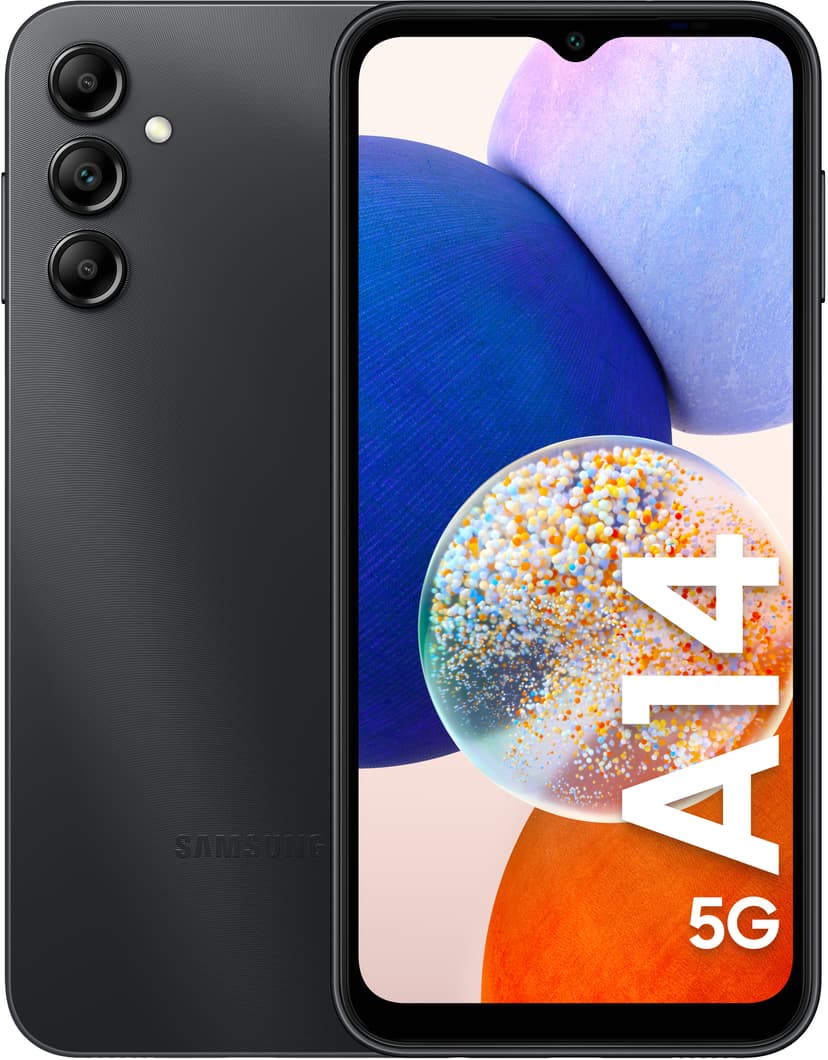 Samsung Galaxy A14 5G 128GB Dobbelt-SIM Svart