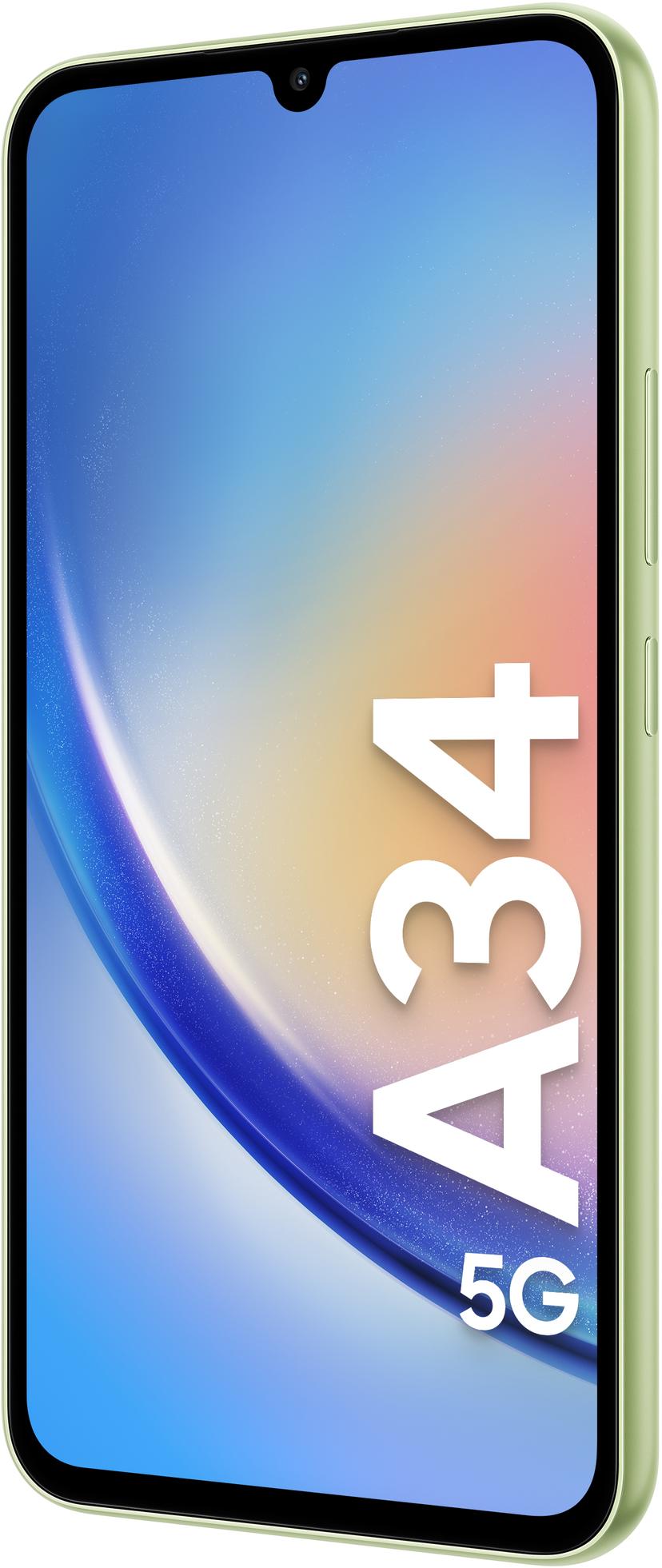 Samsung Galaxy A34 5G 128GB Kaksois-SIM Vaaleanvihreä