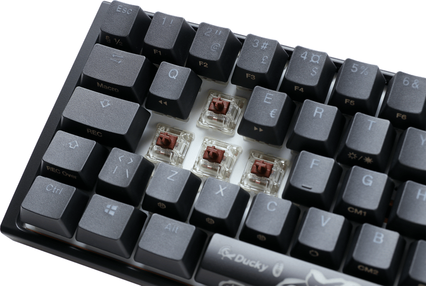 Ducky One 3 SF 65% MX Brown Kablet Nordisk Tastatur