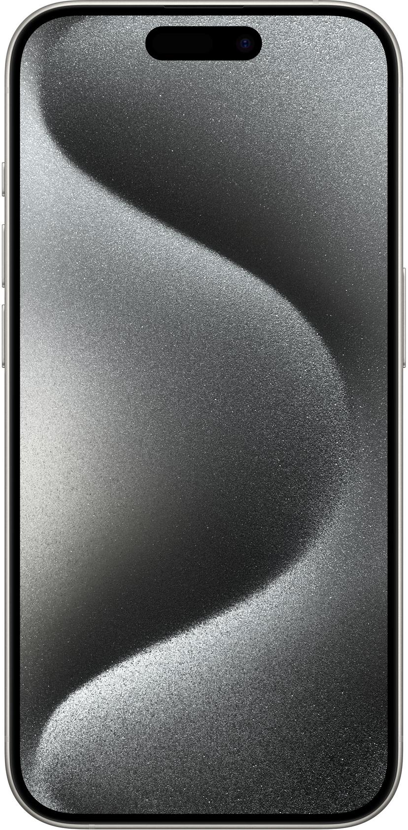 Apple iPhone 15 Pro 128GB Valkoinen tiotaani