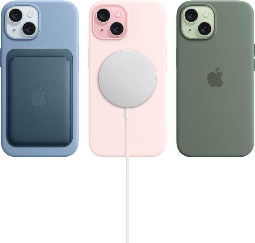 Apple iPhone 15 128GB Kaksois-SIM Vaaleanpunainen