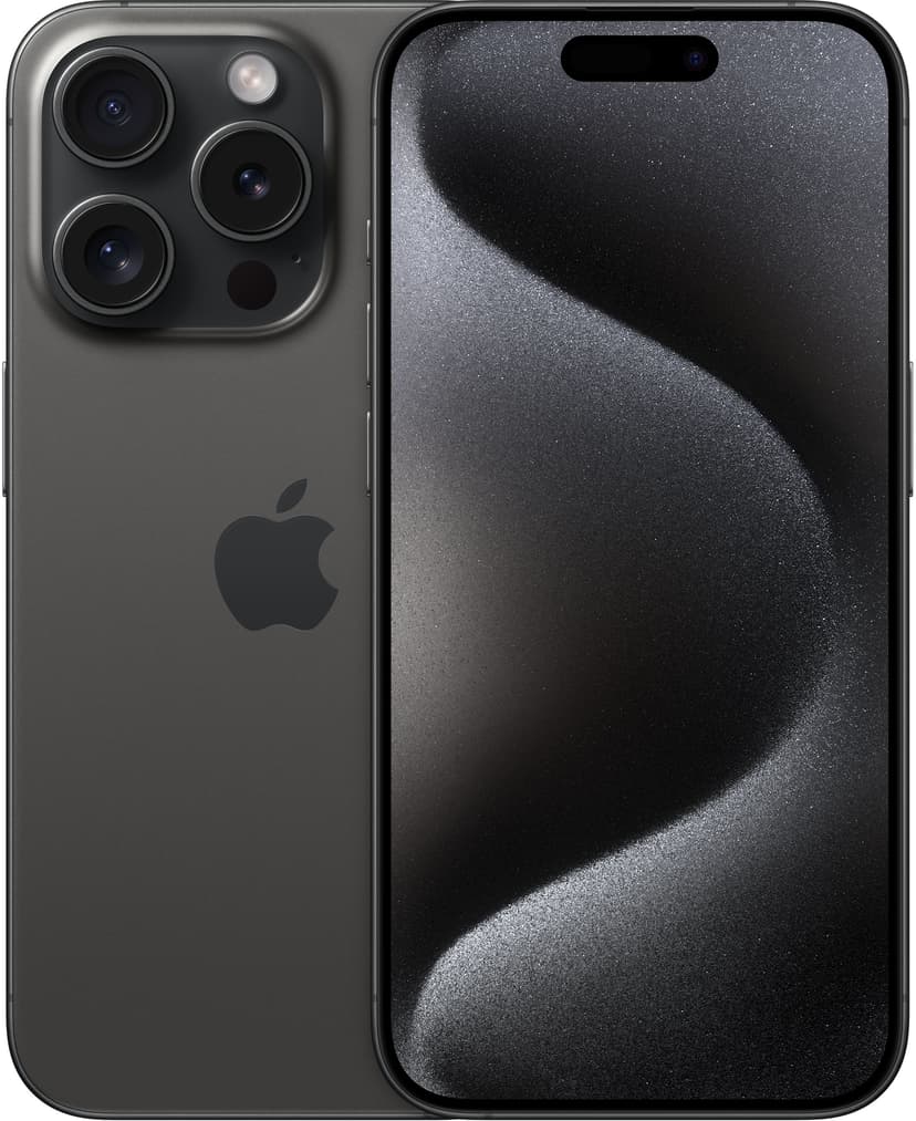 Apple iPhone 15 Pro 1000GB Musta, Titaani