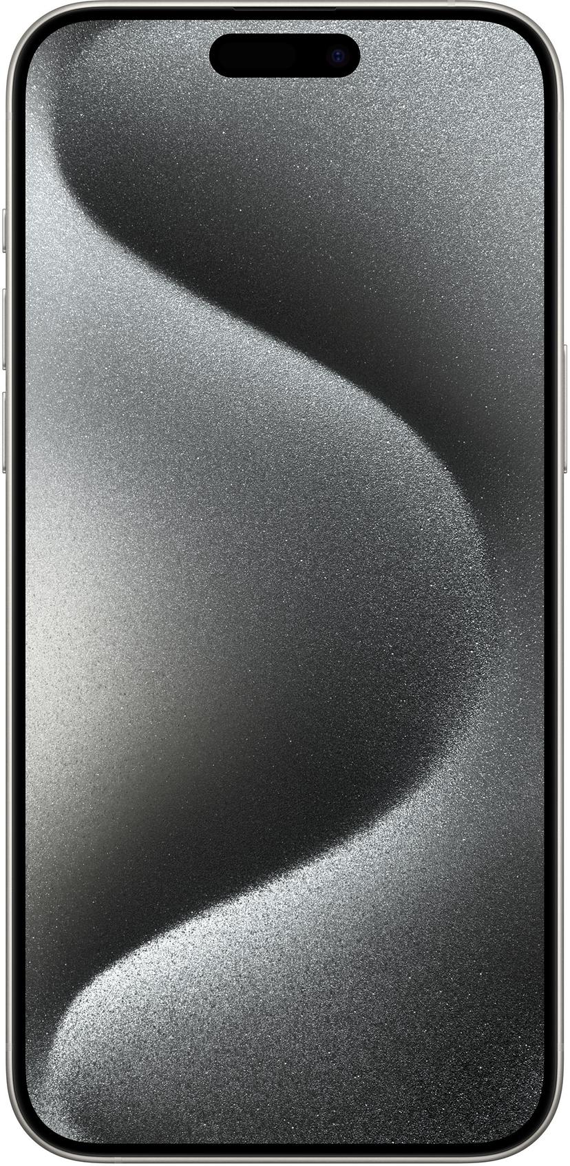Apple iPhone 15 Pro Max 256GB Valkoinen tiotaani