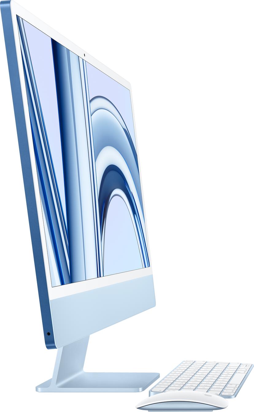 Apple iMac (2023) 24" Blå M3 8GB 256GB SSD 10-core