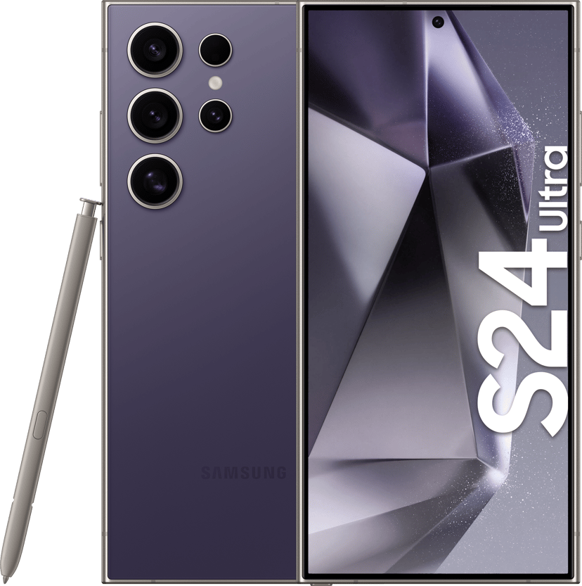 Samsung Galaxy S24 Ultra 512GB Dobbelt-SIM Titanium Violet