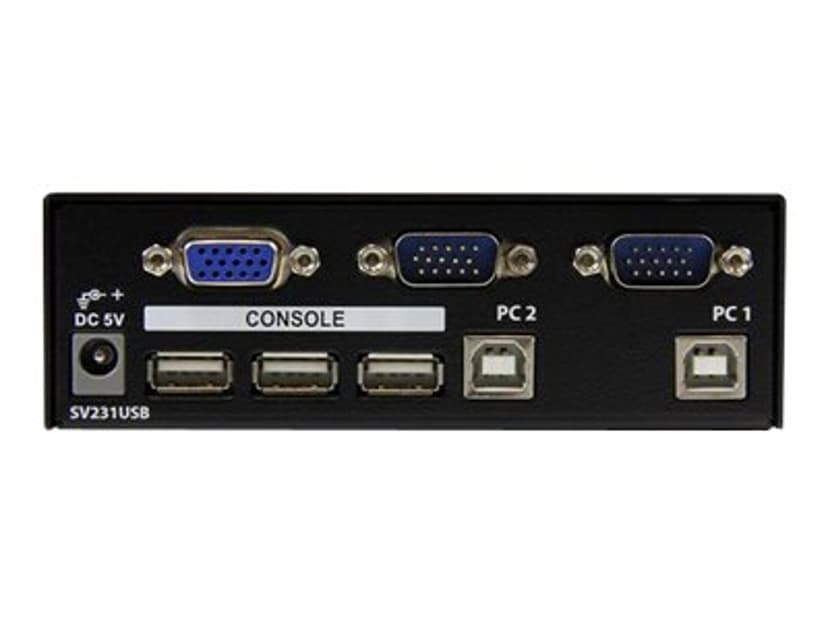 Startech 2 Port Professional USB KVM Switch Kit with Cables