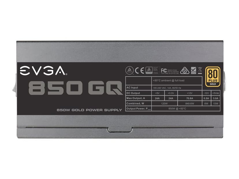 EVGA GQ 850W 850W 80 PLUS Gold