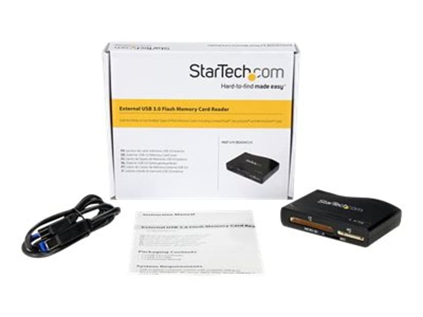 Startech USB 3.0 Multi Media Flash Memory Card Reader