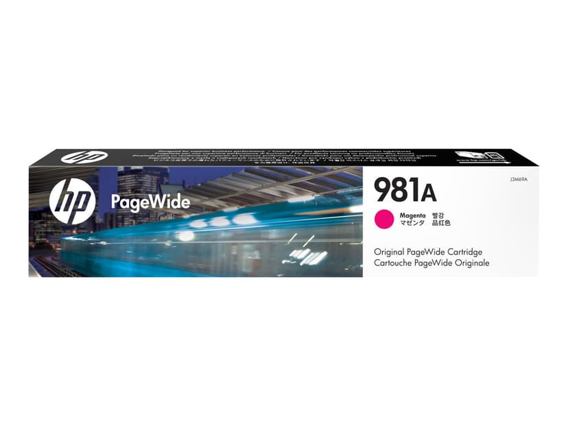 HP Bläck Cyan 981A 6K - PW 556DN/556XH