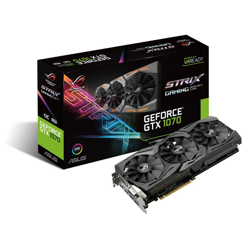 ASUS GeForce GTX 1070 Strix Gaming OC 8GB