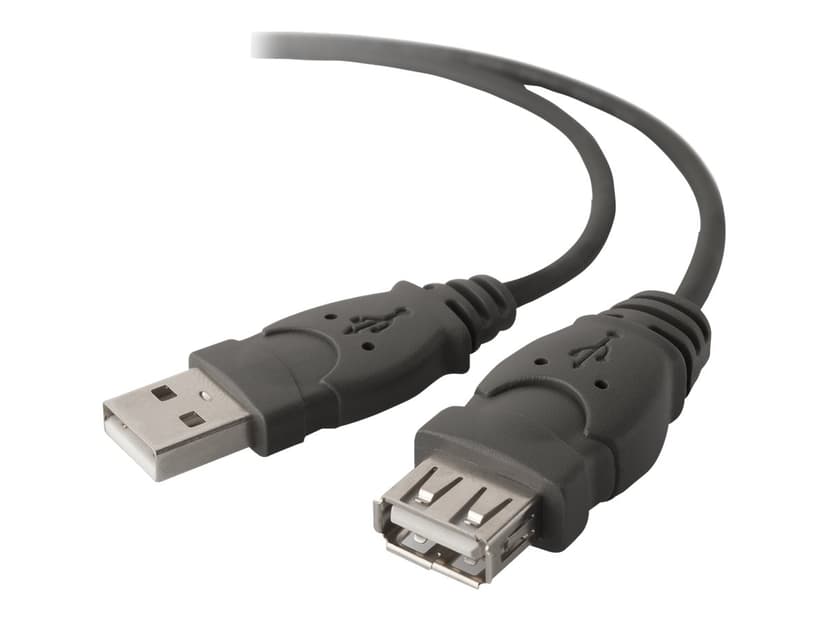 Belkin Pro Series USB-Forlengelseskabel 3m 4-pins USB type A Hann 4-pins USB type A Hunn
