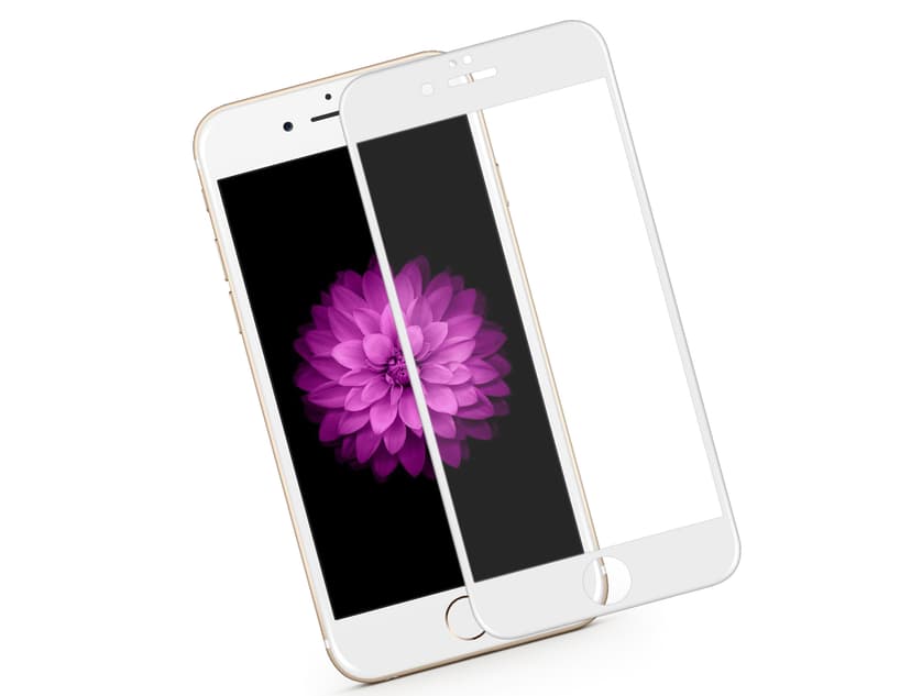 Cirafon Cirafon 3D Curved Gorilla Glass 0.3mm White - Apple Iphone 7 iPhone 7