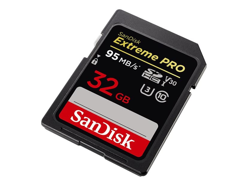 SanDisk Extreme Pro 32GB SDHC UHS-I minneskort